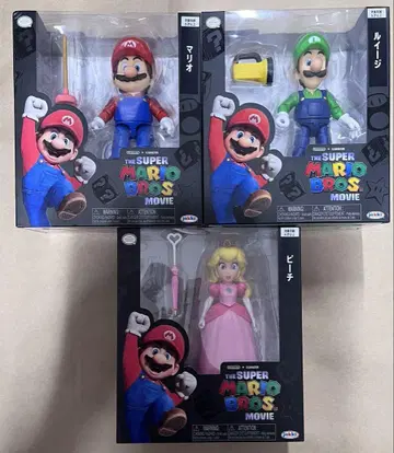 MARIO BROS Movie 슈퍼 마리오 브라더스 피규어 세트