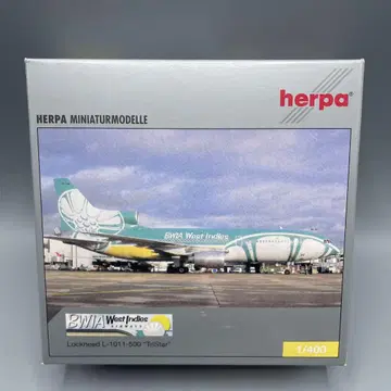 1/400 herpa BWIA West Indies L-1011-500