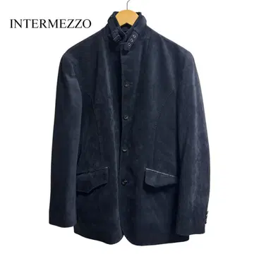 새상품급 INTERMEZZO 블랙 스웨이드풍 자켓 가을 코디