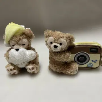 더피 봉제 인형 키체인