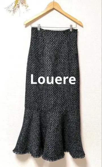 Louere 루엘레 트위드 머메이드 스커트