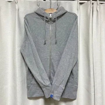 LOOPWHEELER 더블 지퍼 후드티