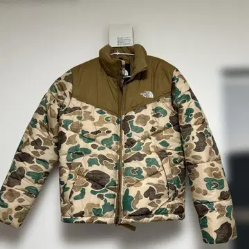THE NORTH FACE 카모플라쥬 다운 자켓 S