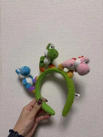 요시 캐릭터 머리띠