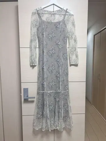 nairo 레이디 실루엣 레이스 드레스 S 사이즈