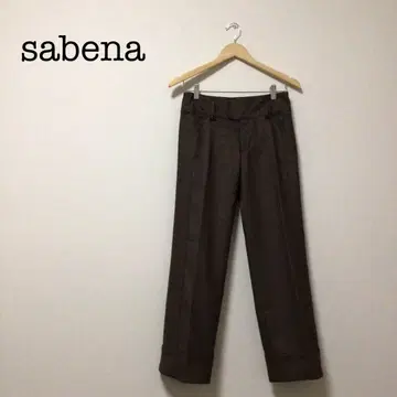 새상품급 다크 브라운 스트레이트 슬랙스 팬츠