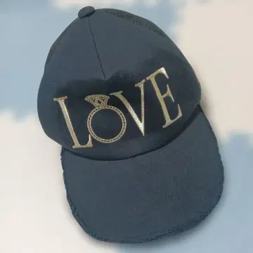 Rady 캡 엘레강스 스타일 큐빅 LOVE 블랙 미사용 새상품 골드