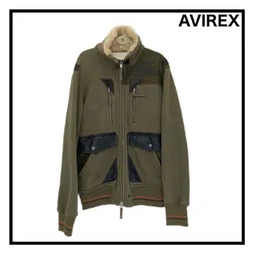 아비렉스 플라이트 자켓 밀리터리 에어포스 블루종 카키