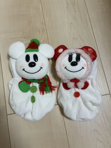 미키 미니 크리스마스 장갑
