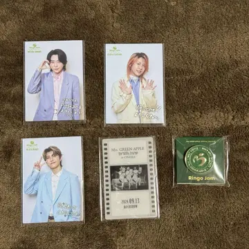 Mrs. GREEN APPLE FC 굿즈 배지 브로마이드 회원 혜택