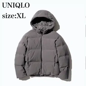 [새상품급] UNIQLO 심리스 다운 파카 그레이 XL