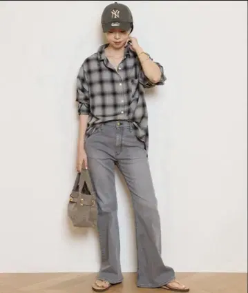 REMI RELIEF 레미릴리프 RAYON 체크 셔츠
