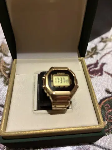 CASIO 골드 반지 워치