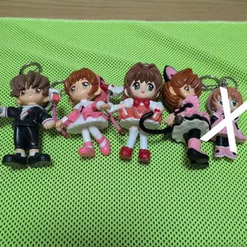 카드캡터 사쿠라 키링 4체 세트