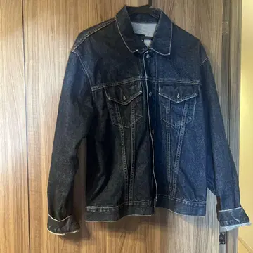 올드 UNIQLO 다크 데님 데님 자켓