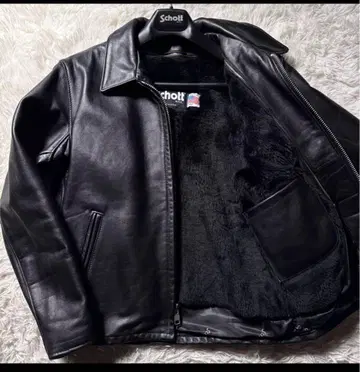 Schott 레어 트래커 가죽 자켓