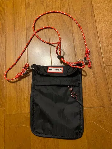 HUNTER 블랙 숄더백