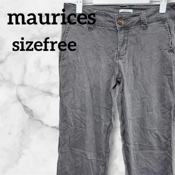 maurices [ sizefree ] 그레이 슬림핏 데님 팬츠