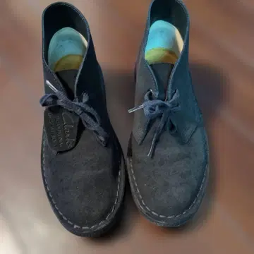 Clarks 부츠 블랙 스웨이드