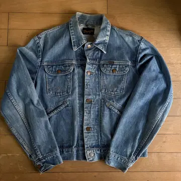 70s Wrangler 랭글러 124MJ 데님 자켓 사이즈 40