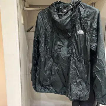 THE NORTH FACE 그린 나일론 자켓