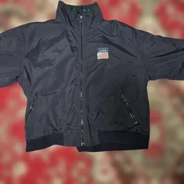 LL bean 90s 지퍼 자켓 미국 국기 포함