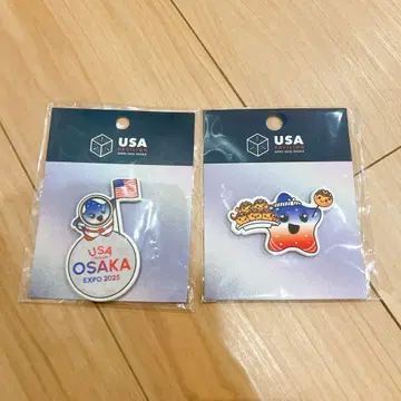 미국관 America Pavilion 스파크 키링 마그넷