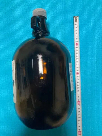 갤런병(3.6L) 브라운 일본술병 캡 포함