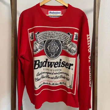 USD Budweiser 니트 버드와이저 니트