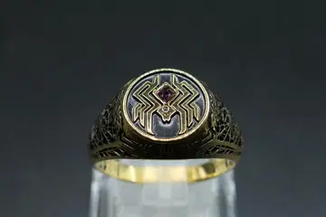 미사용 21호 킹오거 제라미 스파이더 반지