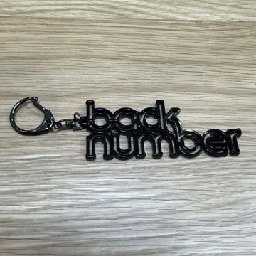 백 넘버 키링