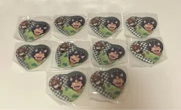 닌타마 란타로 난자타운 하트 캔뱃지 나나마츠 코헤이타