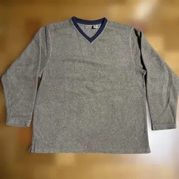 L.L.Bean 그레이 V넥 긴팔 티셔츠 M