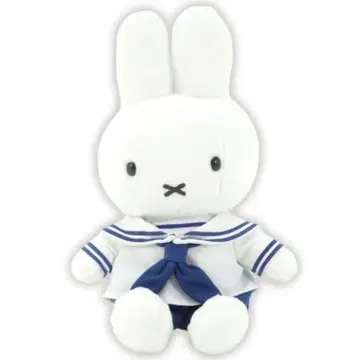 미피 마린 룩 봉제 인형 미피 스타일
