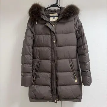 LM 라모드 다운 코트 브라운