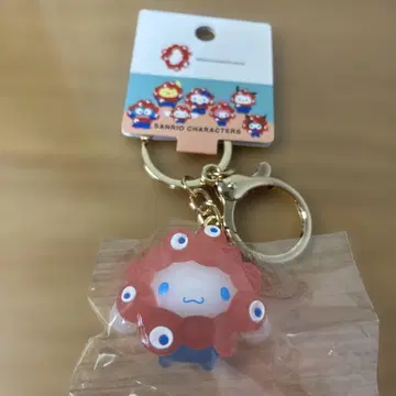 산리오 미야쿠미야쿠 클리어 키링 시나몬