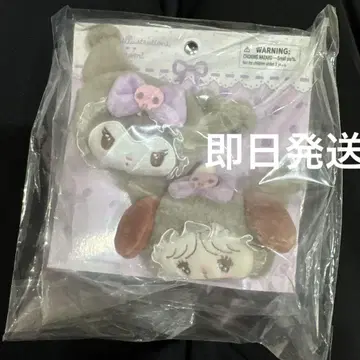 mikko 산리오 캐릭터 헤어 클립 세트 수플레 쿠로미