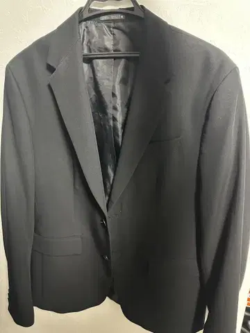 ZARA 블랙 슬림핏 테일러드 자켓
