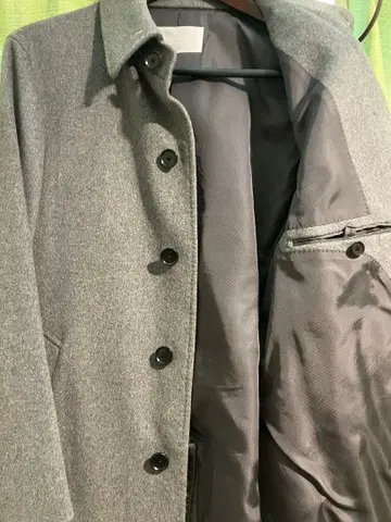 EDIFICE 캐시미어 혼방 울 스텐카라 코트 46