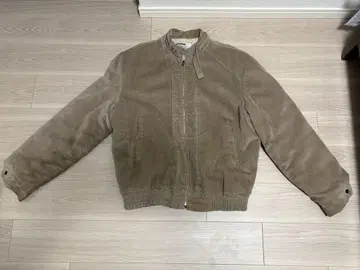 랄프 로렌 GAP 풍 속기모 블루종 봄버 자켓 짧은 기장 XL 구제 의류