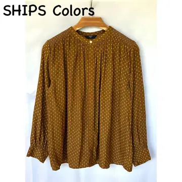 SHIPS Colors 긴팔 블라우스