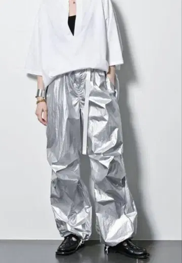 CITYSHOP 메탈릭 스노우 팬츠 36