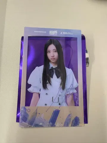 노기자카46 신참자 랜덤 폴라로이드풍 클리어 스티커