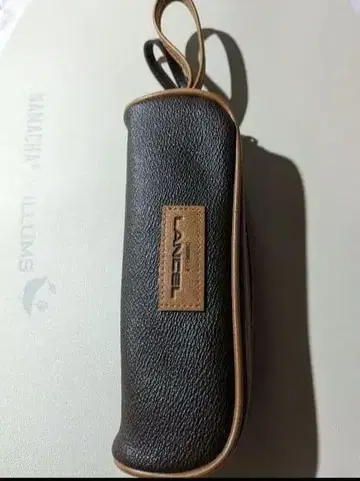 LANEIL 접이식 우산 브라운 네이비