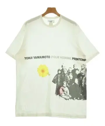 yohji yamamoto POUR HOMME 티셔츠 남성용