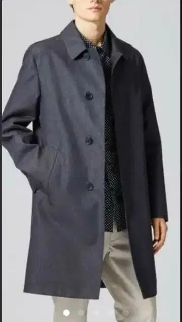 매킨토시 철학 코튼 본딩 코트