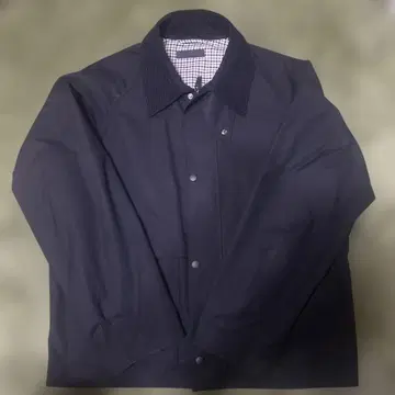 UNIQLO 코듀로이 옷깃 버튼 블랙 자켓