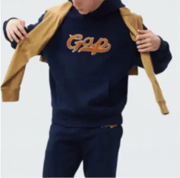GAP 네이비 후드티와 팬츠 셋업 XS
