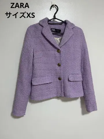 ZARA 자라 트위드 자켓 아우터