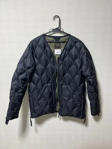 TAION 퀼팅 자켓 블랙 M